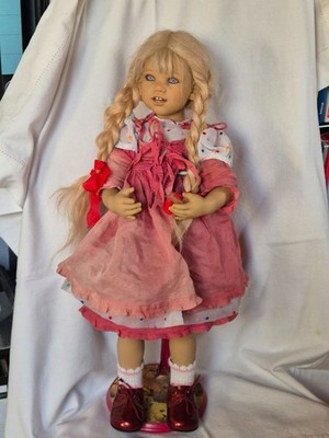 Künstlerpuppe Annette Himstedt Grete 2001 Puppe Poupée Bambola Doll Muñeca