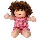 Cabbage Patch Kids Doll Babyland Exclusive 2017 Brunette Curly Hair Brown Eyes