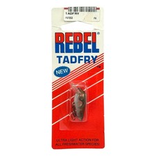 ULTRALIGHT FISHING • REBEL LURES TADFRY CRANKBAIT • #F67253 FROG TAD