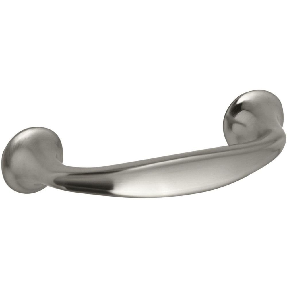 KOHLER K-11285-BN Fort&eacute; 3-Inch Drawer Pull, Vibrant Brushed Nickel