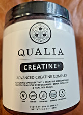 Qualia Creatine | Advanced Creatine Complex | 2 Creatine Sources + Magnesium |