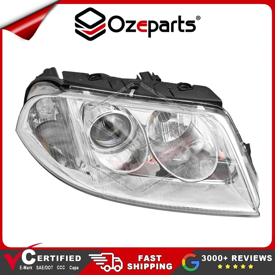 RH Right Hand Head Light Lamp (Halogen) For VW Volkswagen Passat B5 2001~2005 - image 2 of 4