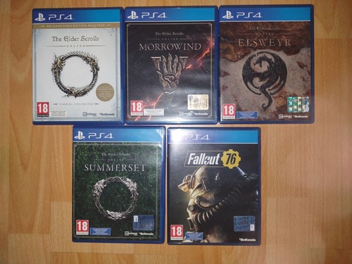 5 giochi PS4 fallout 74 morrowind elsweyr summerset the elder scrolls tamriel