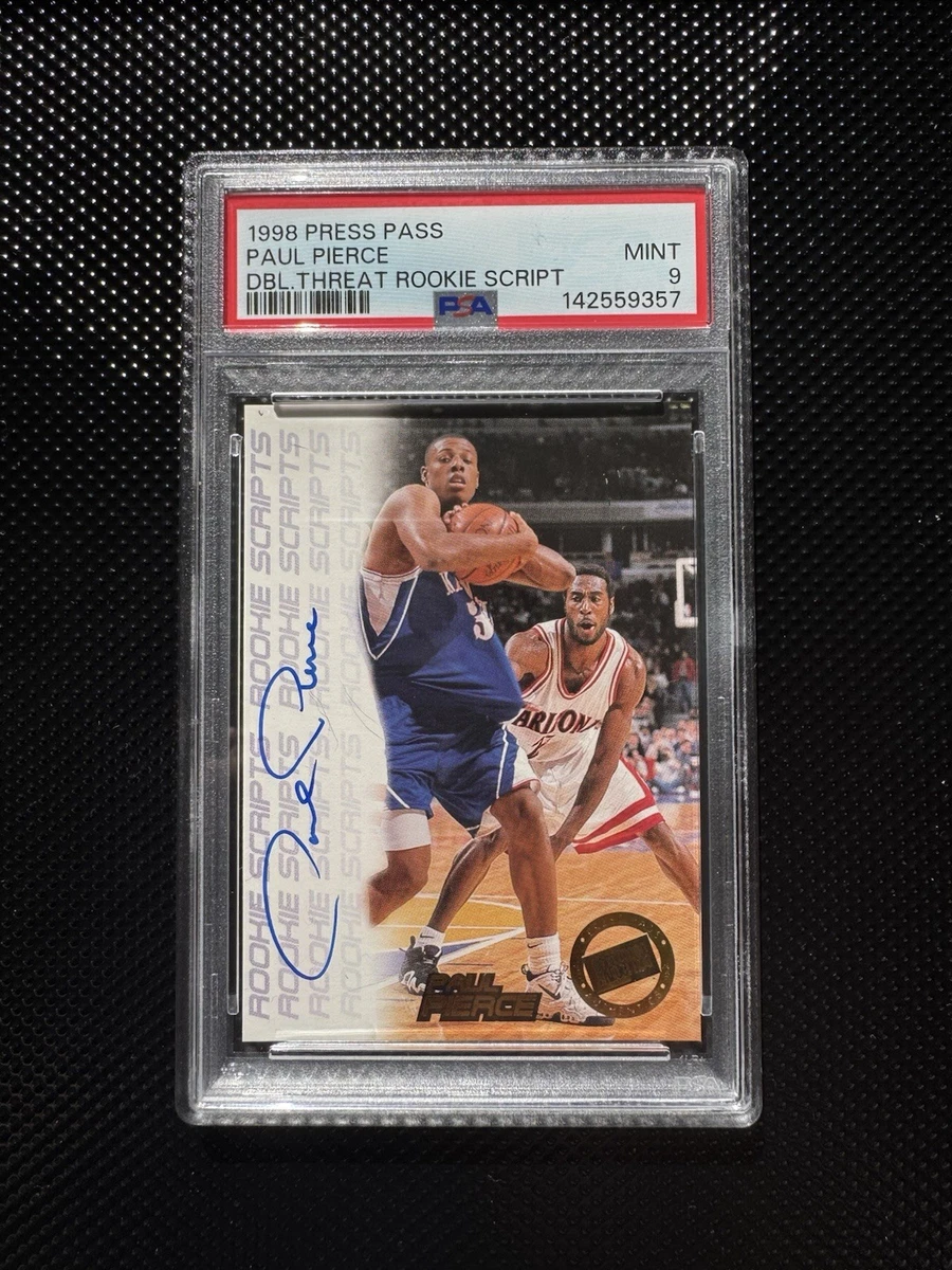 Paul Pierce Basketball Autographed Sports Trading Cards