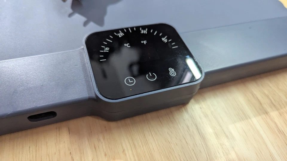 Bandeja de calentamiento eléctrica plegable alfombrilla de silicona para calentador de alimentos - CAJA ABIERTA Foto 4 de 4