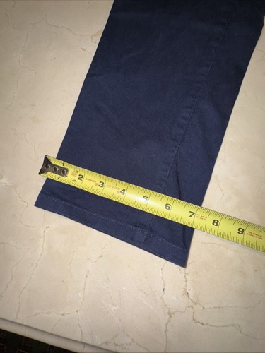 RHONE ‘COMMUTER’ MENS TRUE NAVY 5-POCKET TWILL COTTON BLEND PANTS SIZE 34/34 - Picture 17 of 17