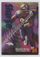 1998 Skybox Thunder Shannon Sharpe (Promotional Sample) #162 HOF 2t8