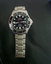 Seapro Scuba 20 Automatic 200m 43mm Stainless Steel Diver Watch Black Dial