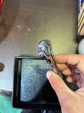 Snap-on TM737 1/4" Drive Black Hard Handle Roto Swivel Head Ratchet Durable