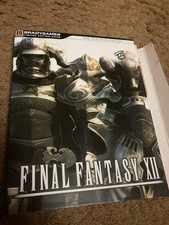 Final Fantasy XII 12 Strategy Guide With Art Book Brady Games