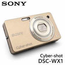 Sony Cyber-shot DSC-WX1 10.2MP Digital Camera - Black for sale