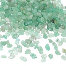 350Pcs Chip Stone Beads Crystals Gemstone for DIY Jewelry Making Green