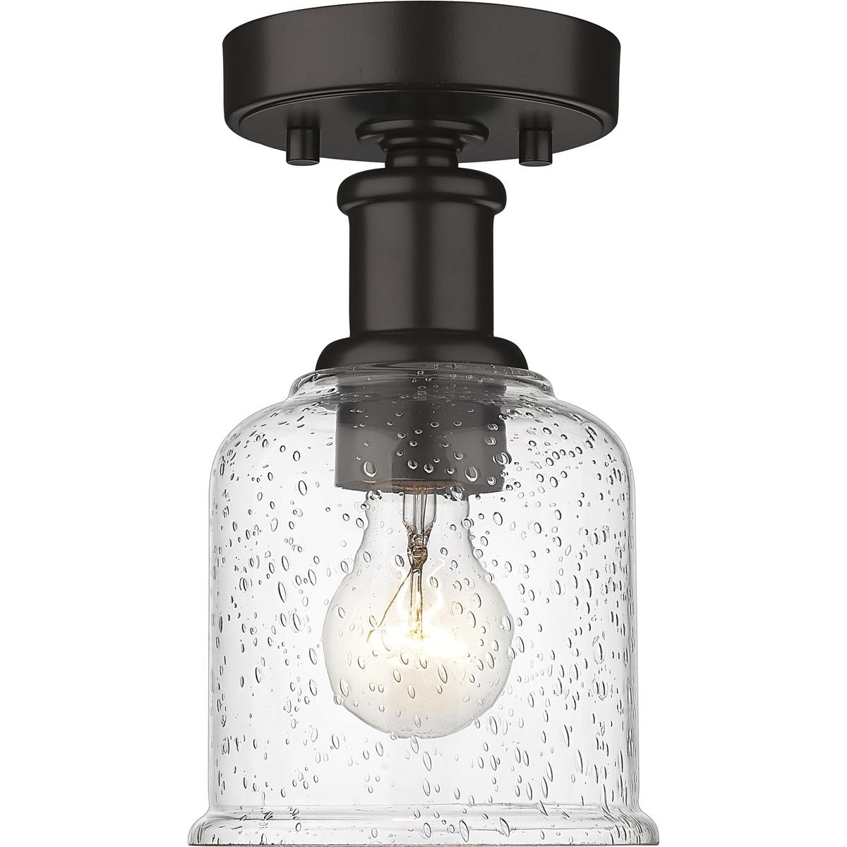 Z-Lite 734F1-BRZ Bryant 1 Light 5.5 inch Bronze Flush Mount Ceiling Light