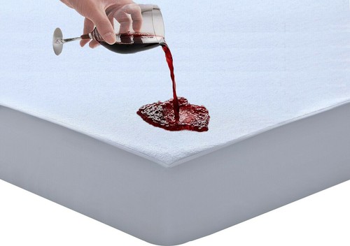 Waterproof Terry Towel Mattress Protector Deep Fitted Sheet Bed Cover Non-Noisy - Picture 10 of 73