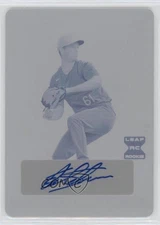 2023 Leaf Trinity Printing Plate Cyan 1/1 Sem Robberse #BA-SR2 Auto 1e19