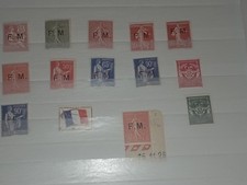 Timbres France FM(Franchise Militaires) Neuf