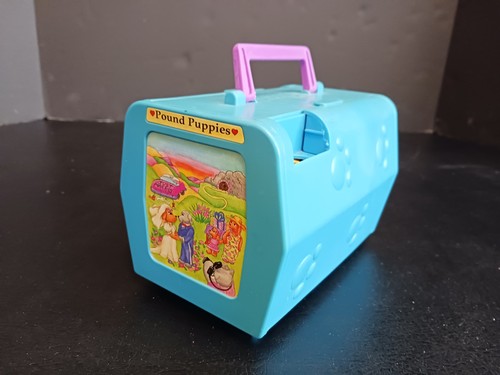 Vintage 1995 Pound Puppies & Purries Wedding Playset Carrier Honeymoon Paris