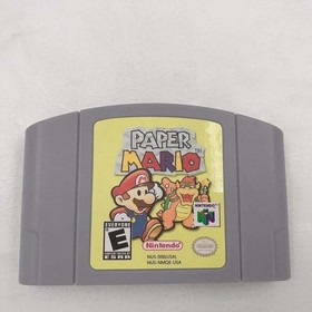 Paper Mario - Nintendo 64 (N64) Perfect addition Tested and working