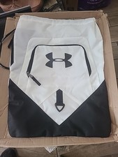 Under Armour Unisex Undeniable 2.0 Sackpack Backpack White/Black