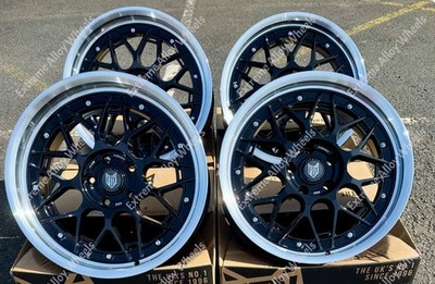 19 Zoll Schwarz Hiro Alufelgen für BMW 1 3er E82 E87 E88 E46 E90 E91 E92 Wr