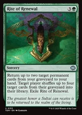 1x Rite of Renewal NM Eng MTG - Tarkir: Dragonstorm