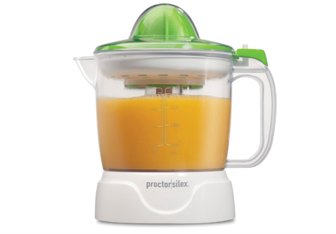 Proctor Silex Electric Citrus Juicer Machine, 34 Oz., for Orange, Lemon, Grapefr