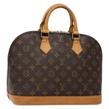 LOUIS VUITTON Monogram Alma Hand Bag M51130 LV Auth yk18638