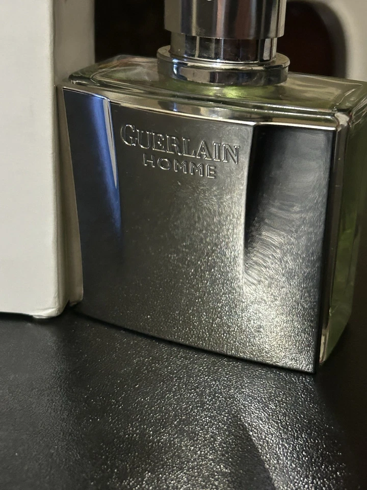 GUERLAIN HOMME por GUERLAIN PARIS 80 ml/2,7 FL oz EDT spray/código probador #8U03 Foto 4 de 4