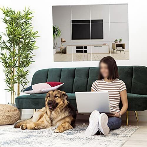 Mirror Sheets Wide Range Of Applications 20 X 20 Cm Easy To Install High Quality - Afbeelding 11 van 12