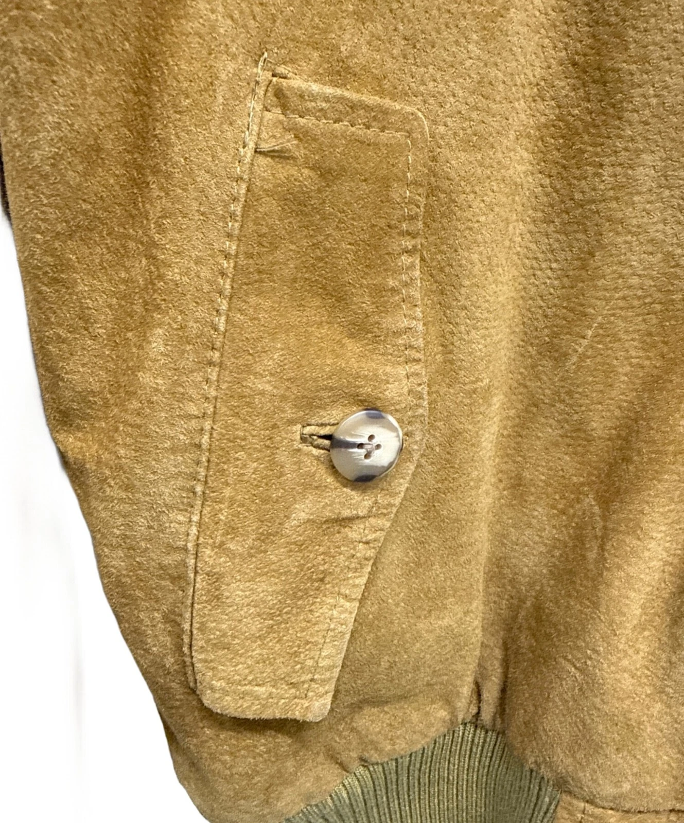 AUTHENTIC IMPORTS Leather Jacket Men's Size M Brown image 6