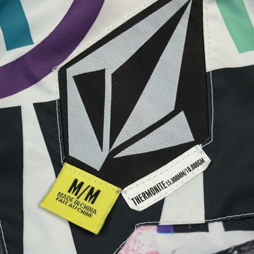 Volcom Jacket Mens Medium Hoffman Insulated Hooded Snowboard Thermonite 15k - Picture 11 of 23