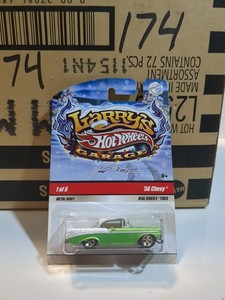 Coche Hot Wheels 1:64 '56 Chevy Bel Air - Edición Especial, Color Multicolor, Para Colección Y Juego