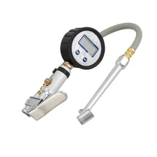 Digital Tire Inflator with Pressure Gauge – 200 PSI Air Pressure Gauge, Tire ...