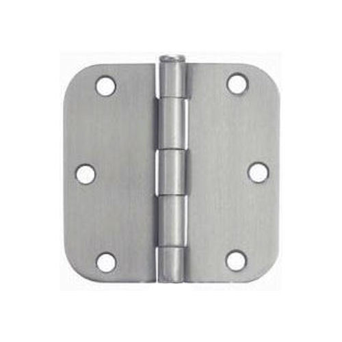 Cosmas Satin Nickel Door Hinges 3.5" with 5/8" Radius 3-1/2" - 37557 - Picture 1 of 1
