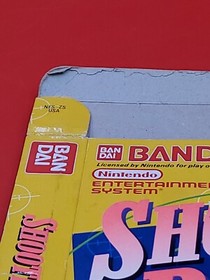 NINTENDO NES SHOOTING RANGE BOX ONLY ROUGH CONDITION