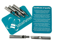 INKgrafiX&reg; Tattoo Spitze TattooPartner Tip - 13R 13 Rund - Edelstahl Gravur DE