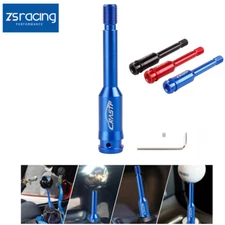 M14*1.5 Shift Knob Extension Rod Stick Adapter 130mm Manual Gear Shifter Lever