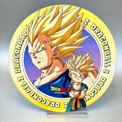 Vegeta Trunks Big Menko Card Dragon Ball Z Super Saiyan Vintage Jump  Japan D21