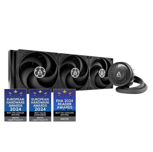 ARCTIC Liquid Freezer III 420 black PC Water Cooler AIO Computer Cooling CPU