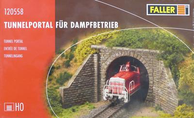 Faller 120558 Spur H0 - Tunnelportal für Dampfbetrieb NEU und OVP
