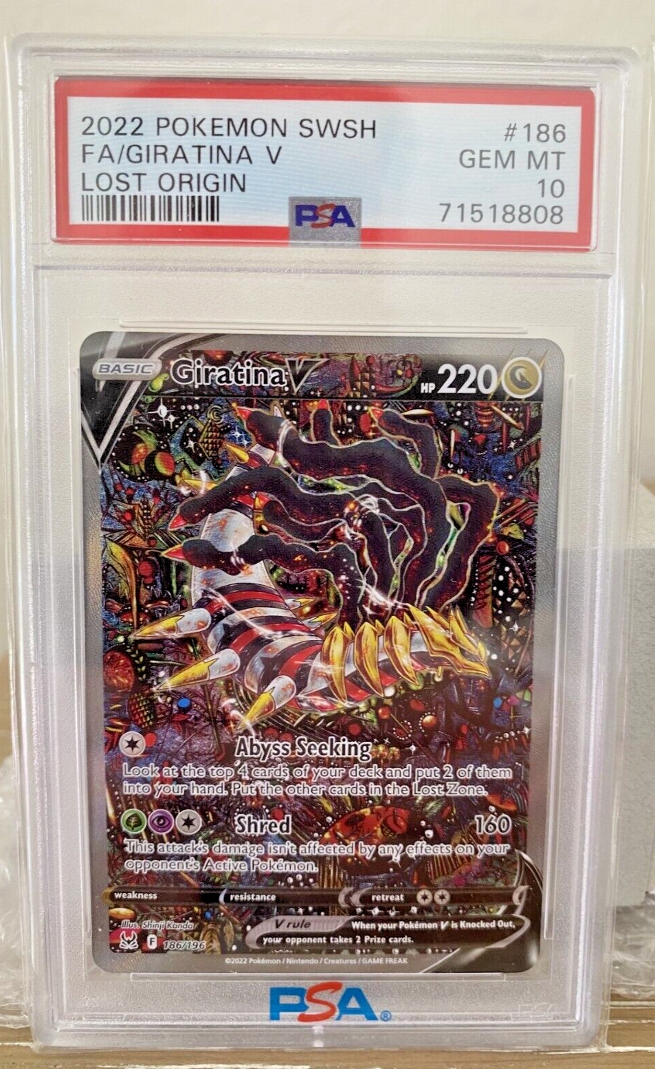 The Cards of Pokémon TCG: Lost Origin Part 29: Alt Art Giratina