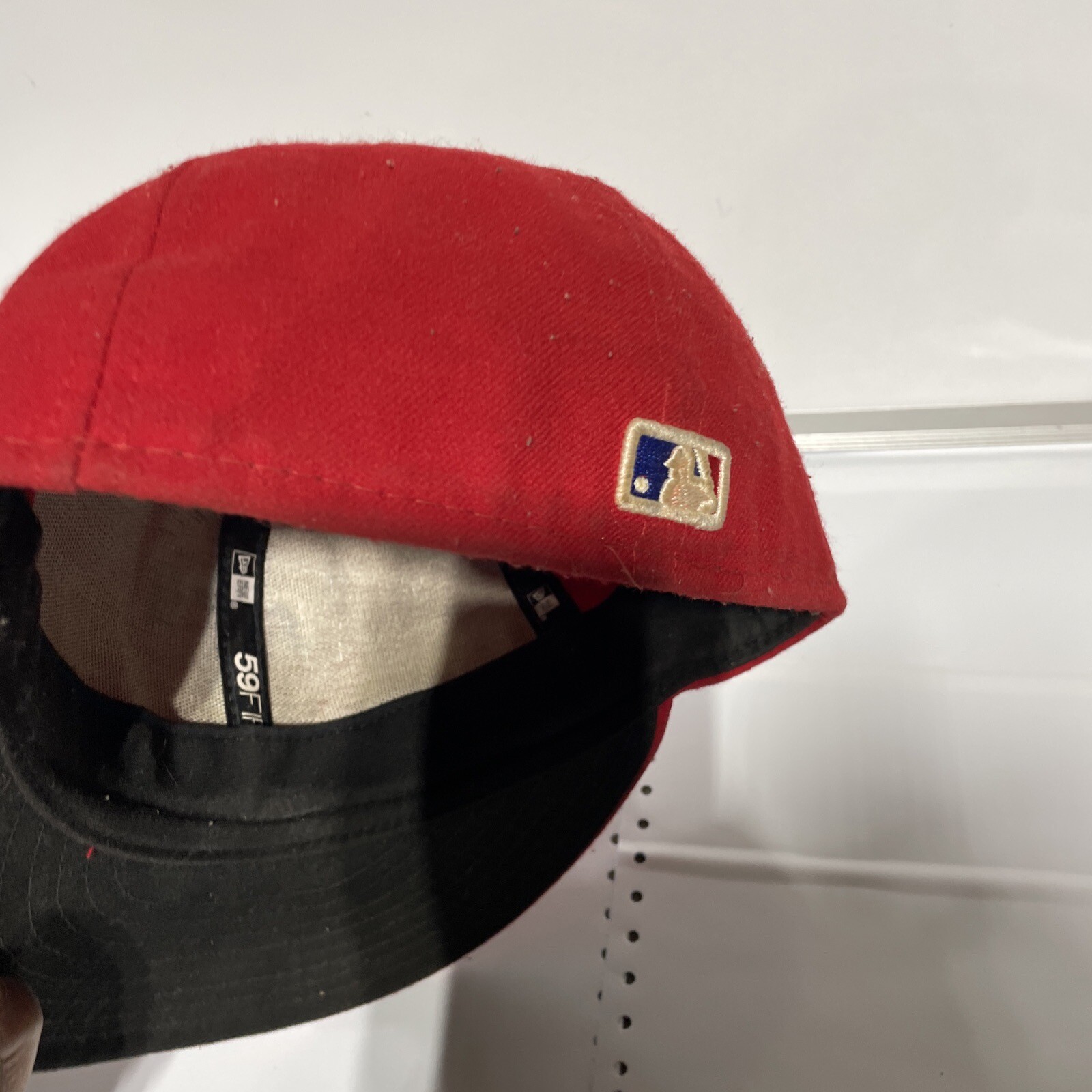 Texas Rangers Fitted Hat MLB Cap Red New Era eBay