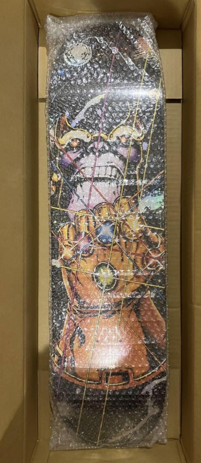HUF Skateboard Deck HUF X AVENGERS OH SNAP SKATEBOARD DECK Unused-image