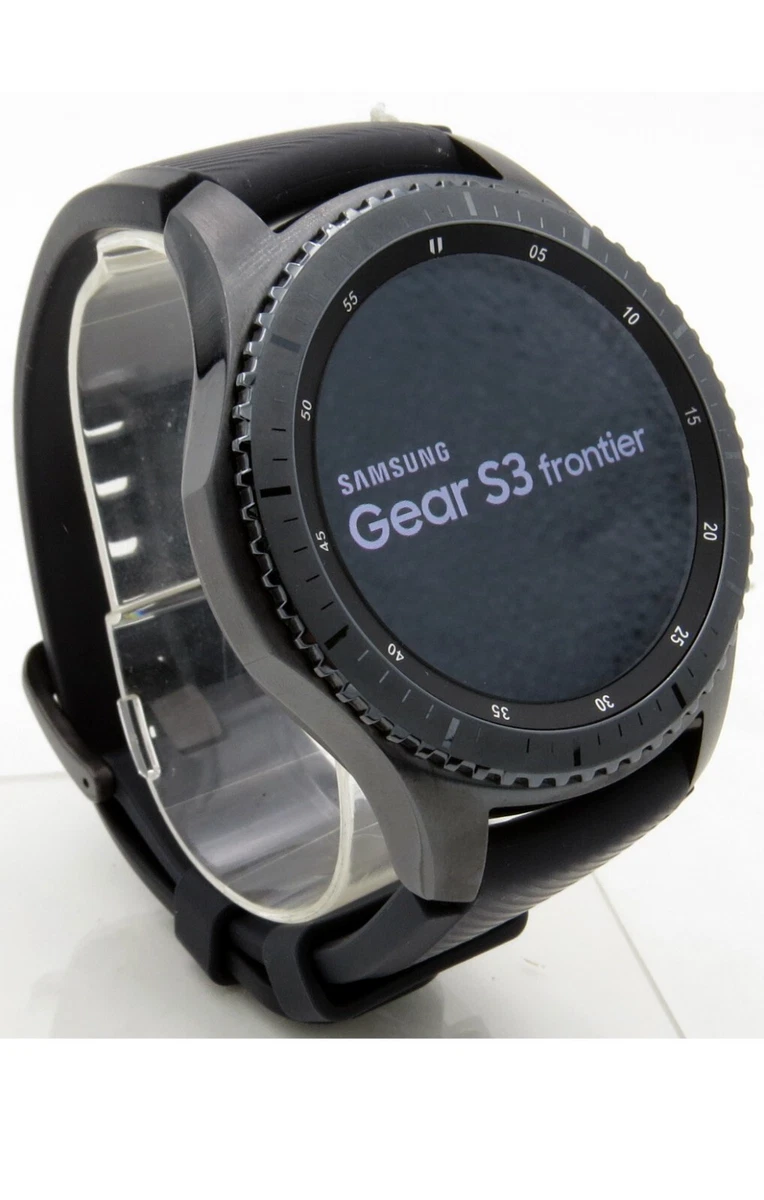 Samsung Gear S3 Frontier Smart Watch SM-R760 46mm WiFi / Bluetooth - Dark  Gray