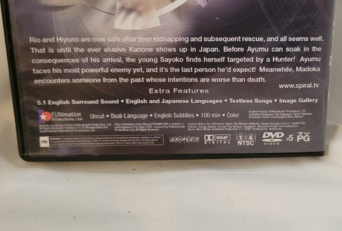 Spiral Vol Anime DVD Fallen Stars Blade Children Logic Disarming Fate B30 - Imagen 14 de 21