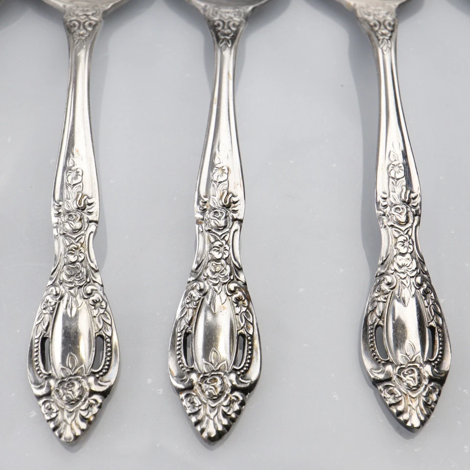 Cucharas soperas International Decorator EMBAJADA 6 lugares/ovaladas de acero inoxidable Foto 2 de 4