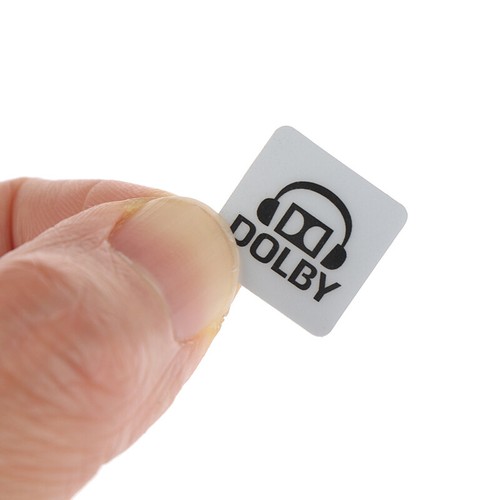 Dolby Surround Sound Labels Laptop Stickers Desktop Decor DIY Stickers - Photo 6/15