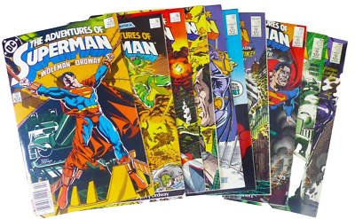 その他 GOOD SPEED 730 Adventures Superman DC ADVENTURES OF SUPERMAN (1987-1989) #425-429 442 449 450 455 456