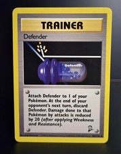 Pokémon TCG - DEFENDER - 109/130 - UNLIMITED - WOTC - BASE SET 2 (2000) - LP