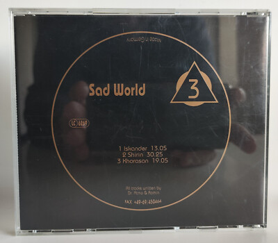 独CD Sad World Sad World PS0823 FAX /00110 Sad World – Sad World – CD (Limited Edition, Album), 1993